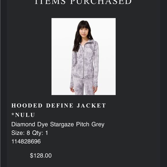 Lulu define jacket with hood - Picture 1 of 1